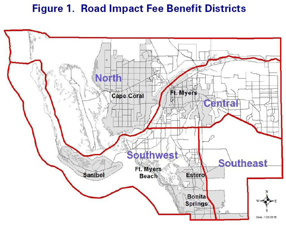 Lee County Map