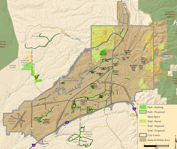 Santa Fe Map